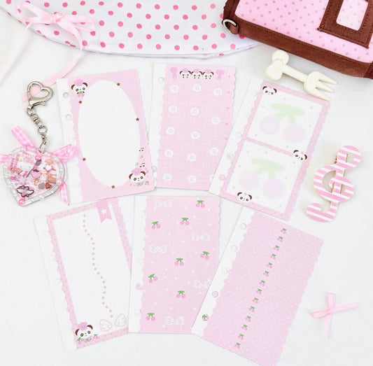 {pakupaku} m5 pink panda refill set