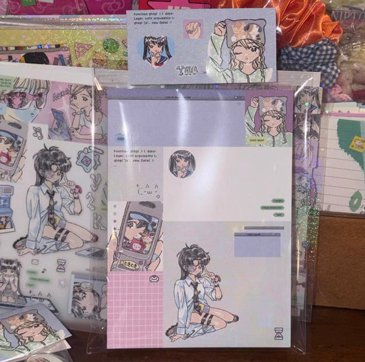 {YAO} y2k electronic life memo pad