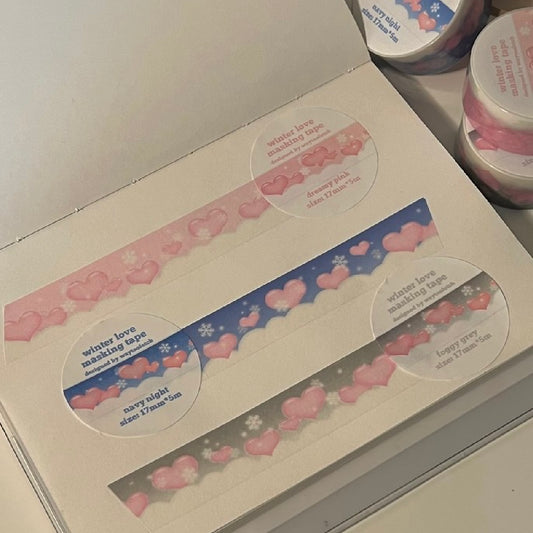 {waytoofetch} winter masking tape