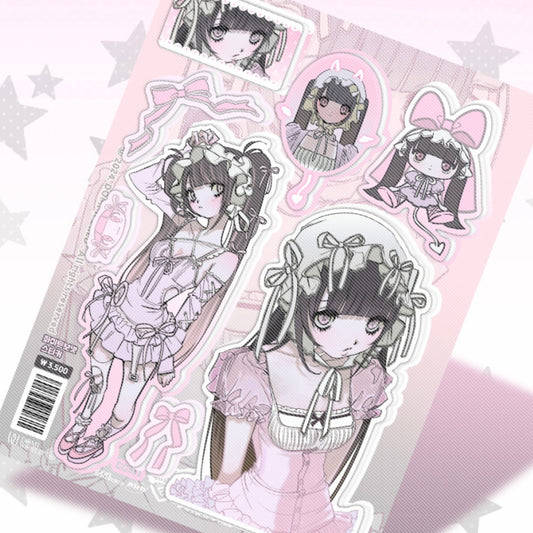 {domi world} white bonet