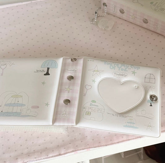 {ribbon shop} twinkle photocard binder