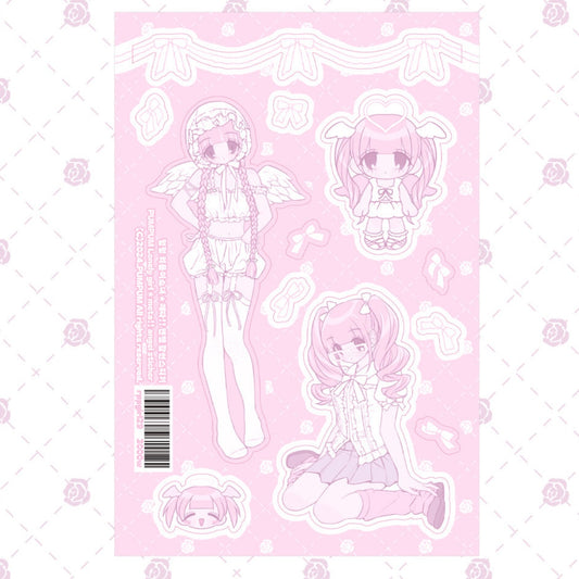 {pumpum} lonely girl meta angel sticker