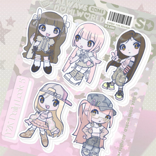 {domi world} Y2K SD sticker