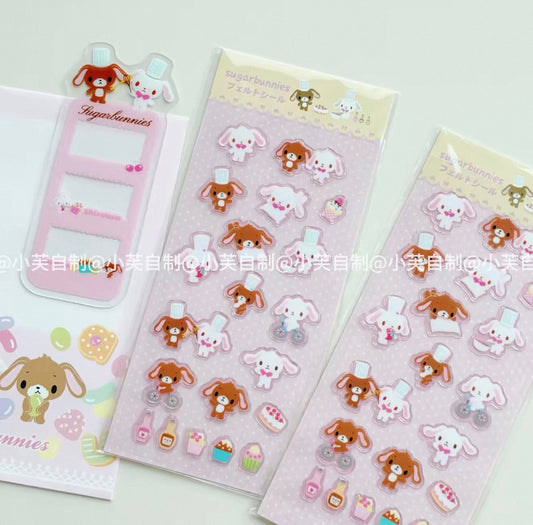 {byfufu} sugarbunnies chef epoxy sticker