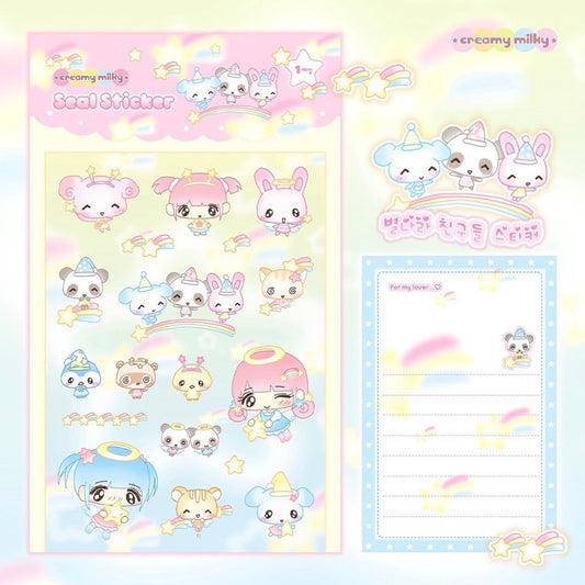 {creamy milky} friends of star