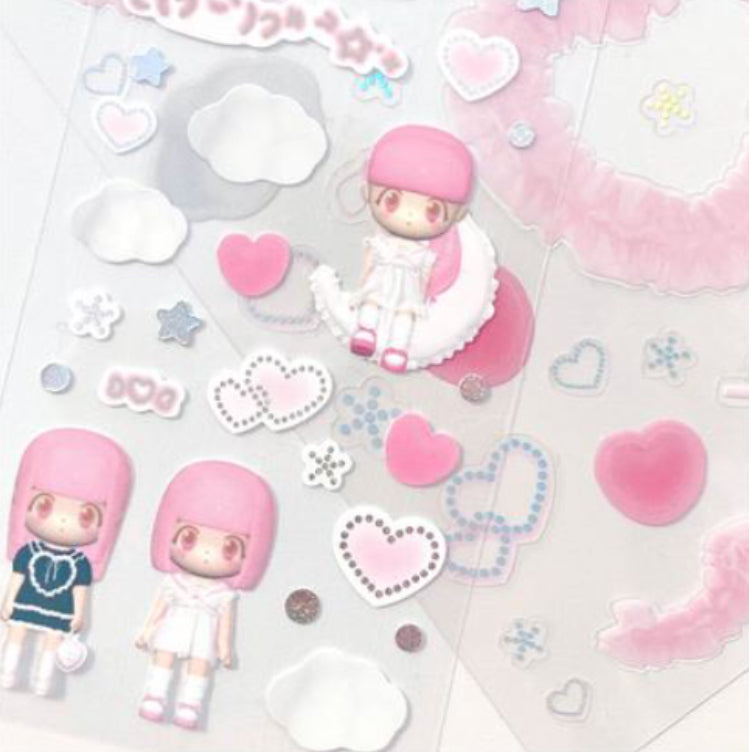 {coral tree} pink baby doll