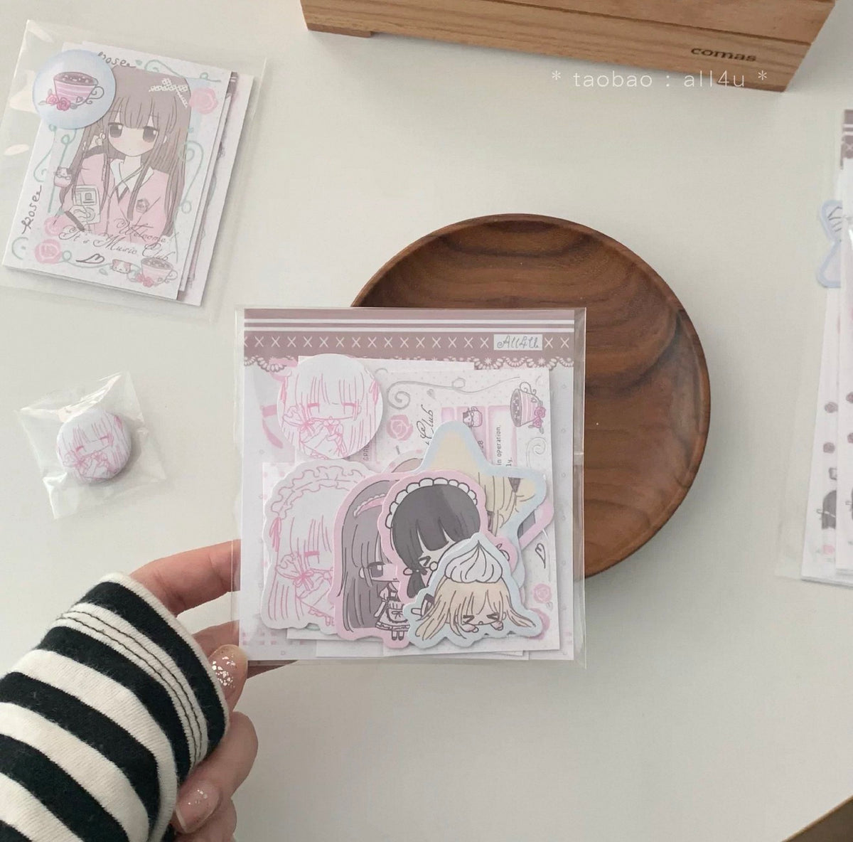 {all4u} tea time card set