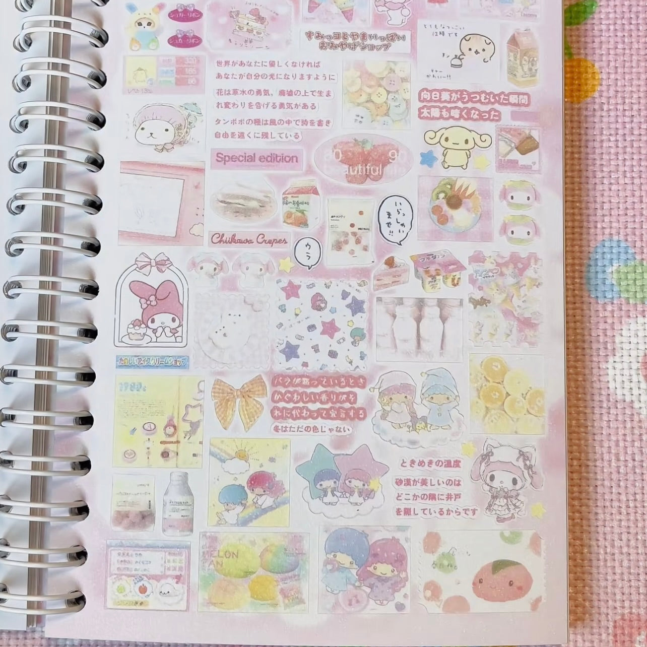 {c-贴纸书} 35 page jennycute sticker book (2 types)