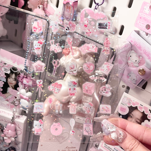 {c-艺术家} pink hello kitty toys