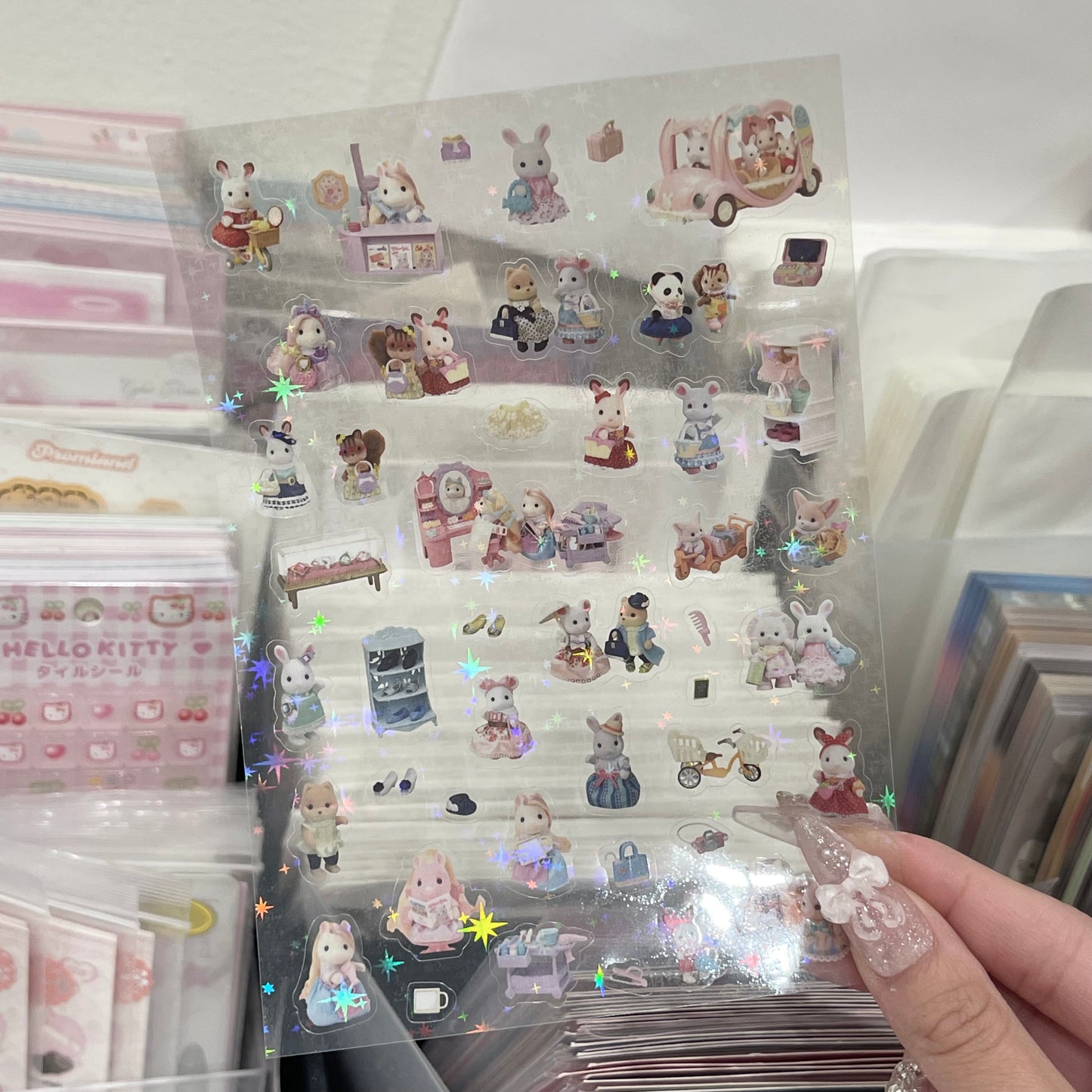 {HRTSEEKER} baby sylvanian family stickers