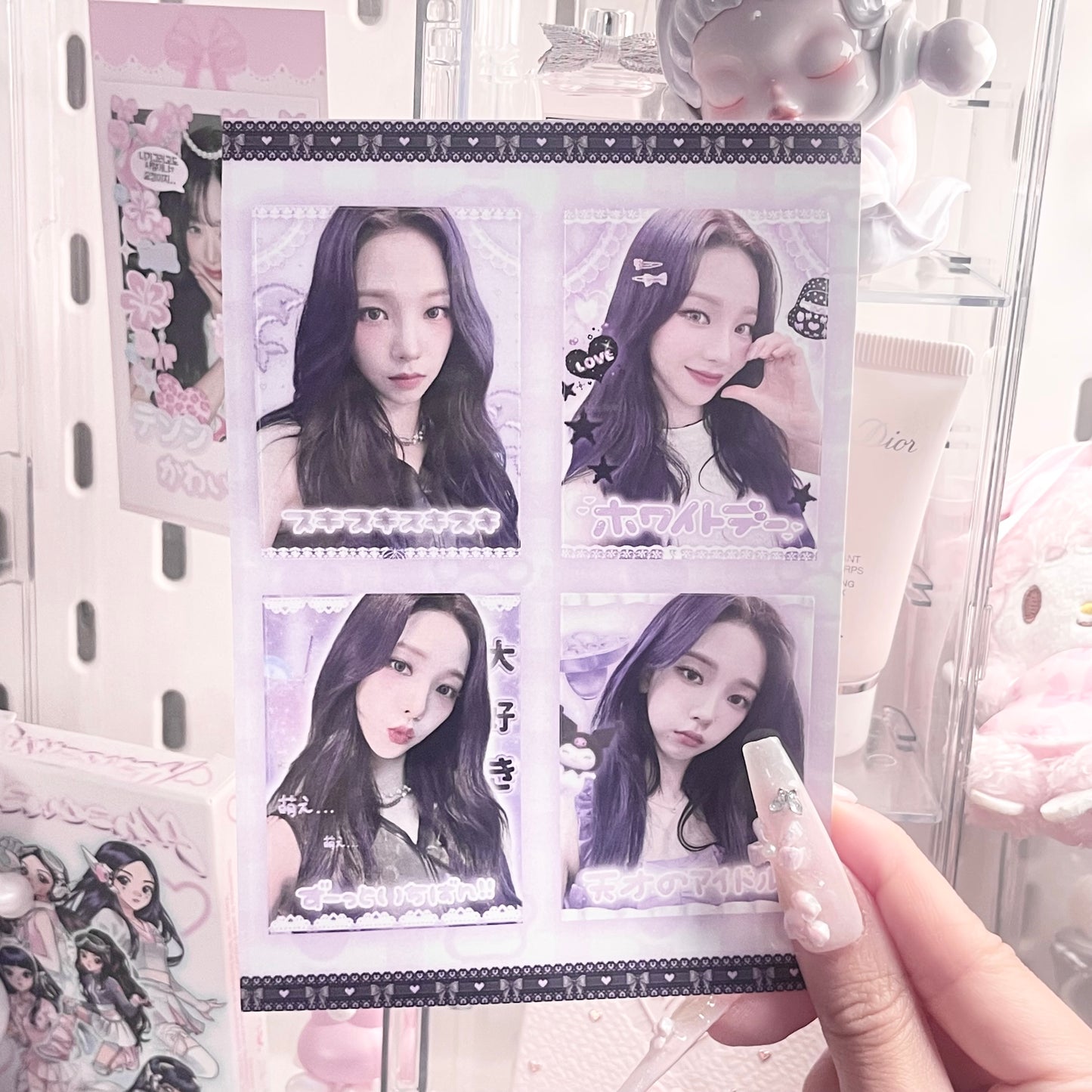 {c-艺术家} purple karina
