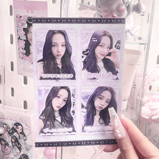 {c-艺术家} purple karina