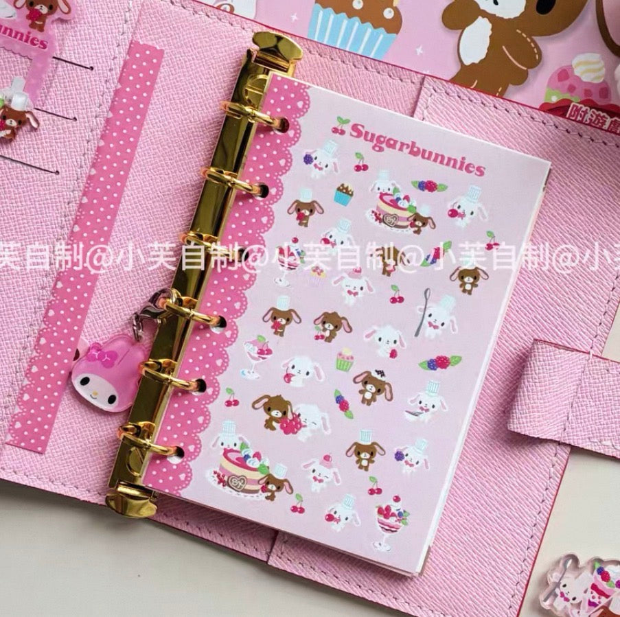 {byfufu} sweet sugarbunnies sticker sheet
