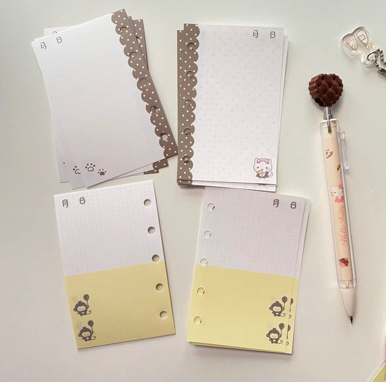 {heart bunny} m5 cat and monkey refill