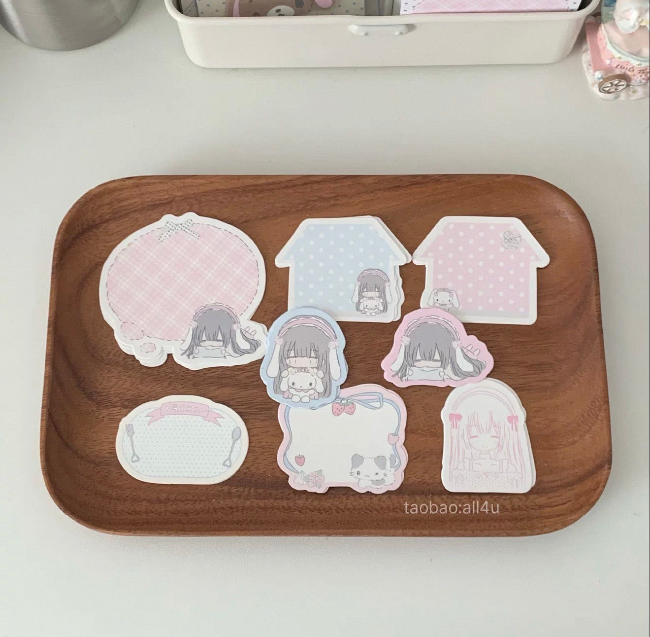 {all4u} white rabbit special card