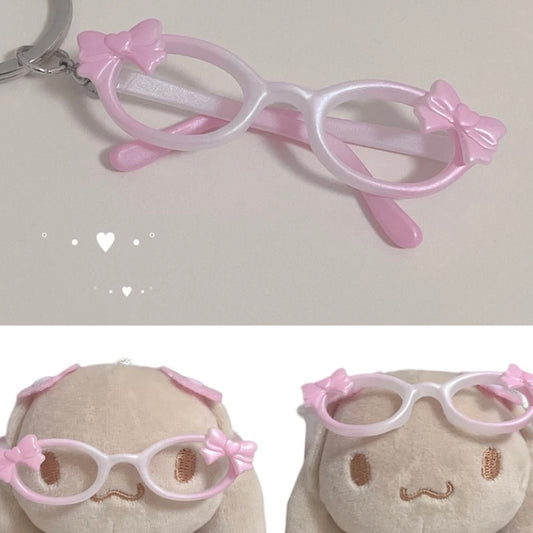 {coral tree} 3d pink glasses keyring