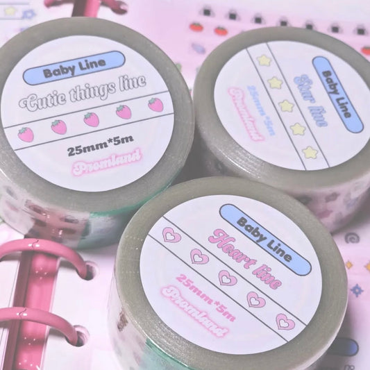 {hipromland} baby line kiss cut tape