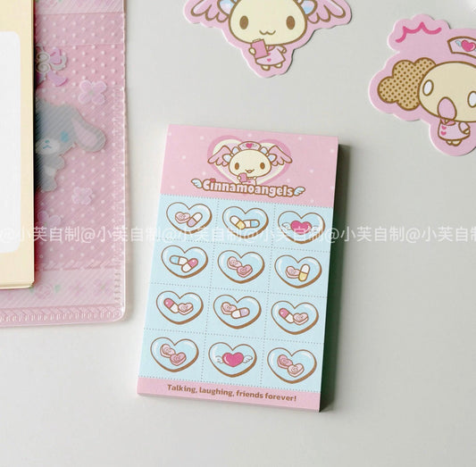 {byfufu} cinnamoangels stamp memo pad