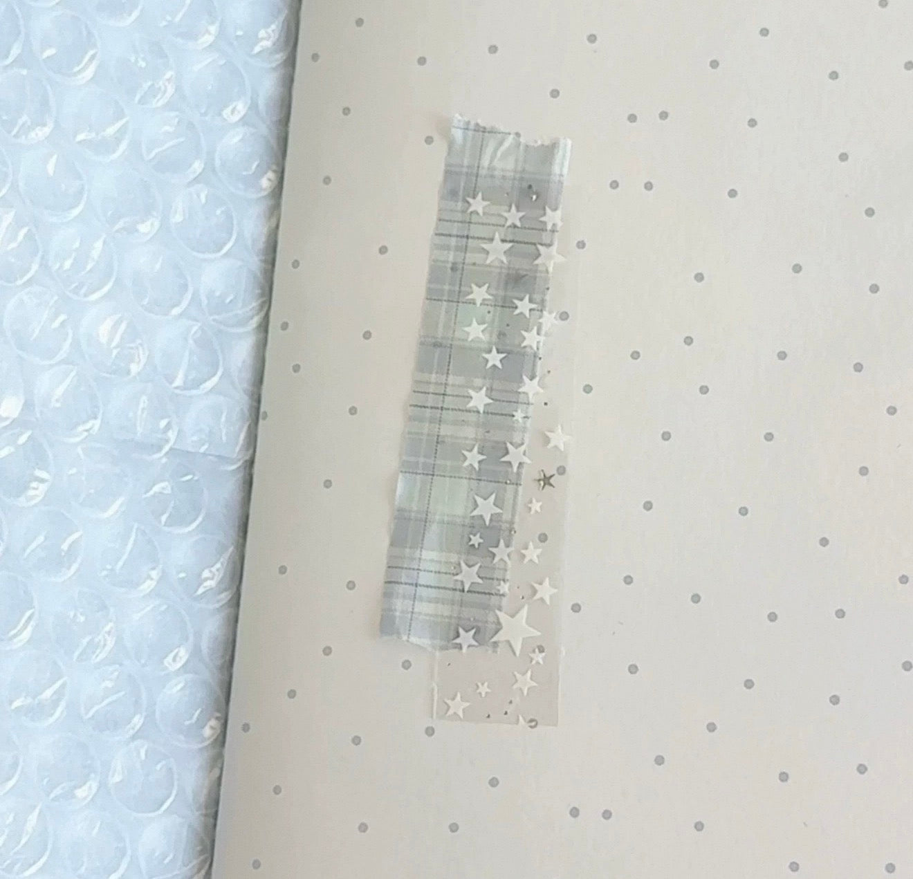 {intomyvibe} white star pet tape