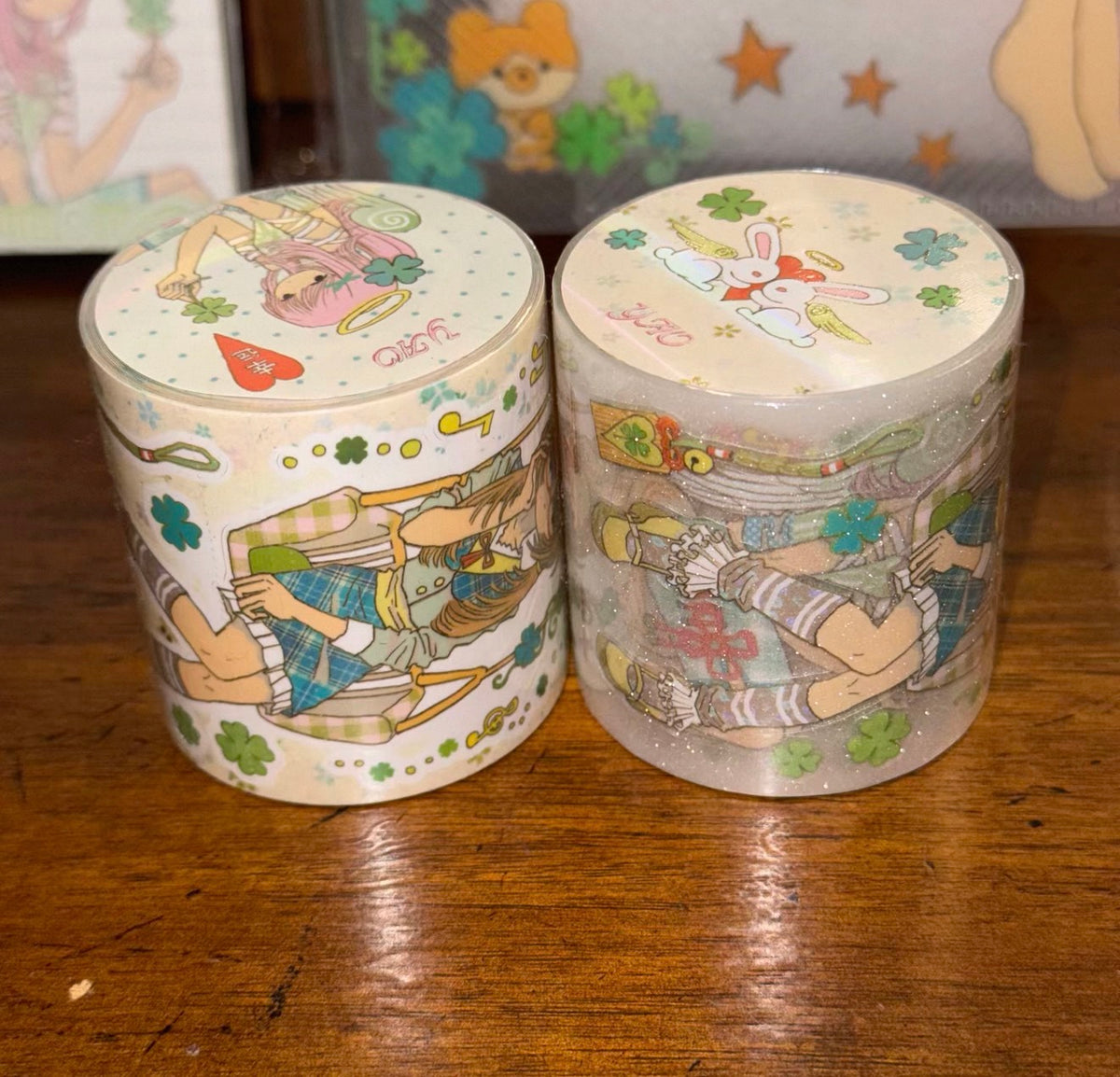 {YAO} mayluckfindyou kiss cut tape