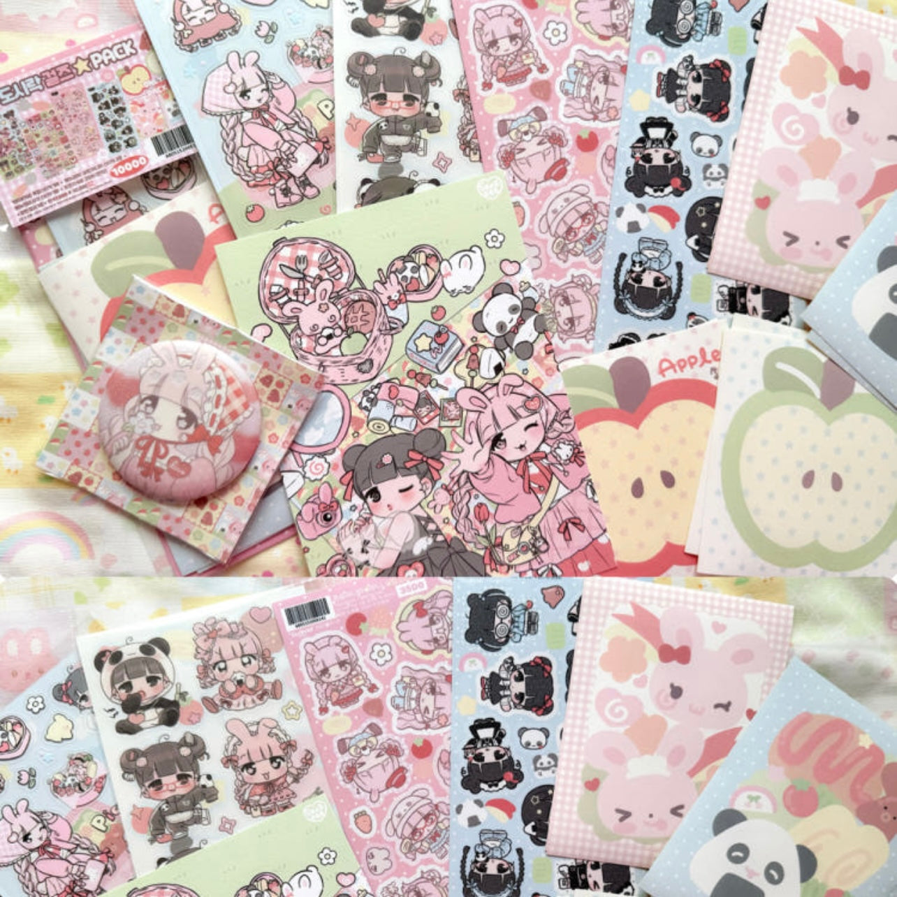 {seolkee illust} lunchbox girls