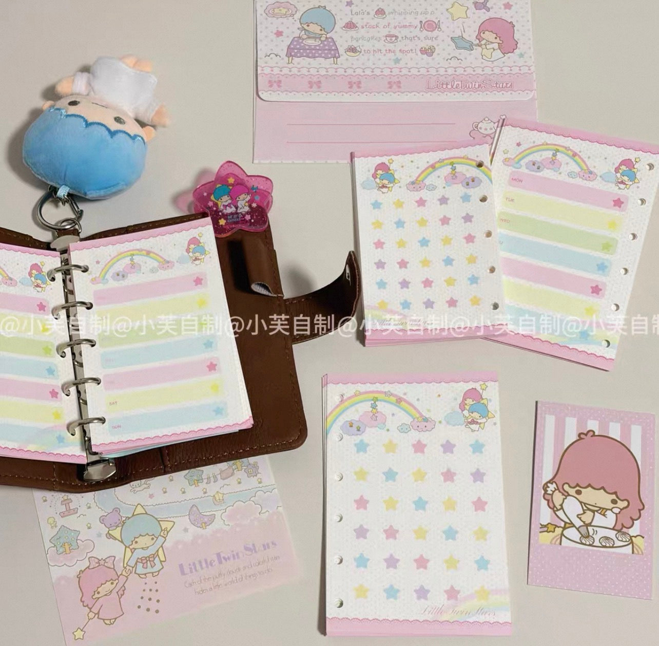 {byfufu} little twin stars rainbow a7/m5 refill