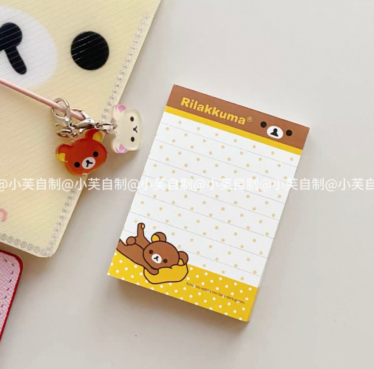 {byfufu} rilakkuma memo pad
