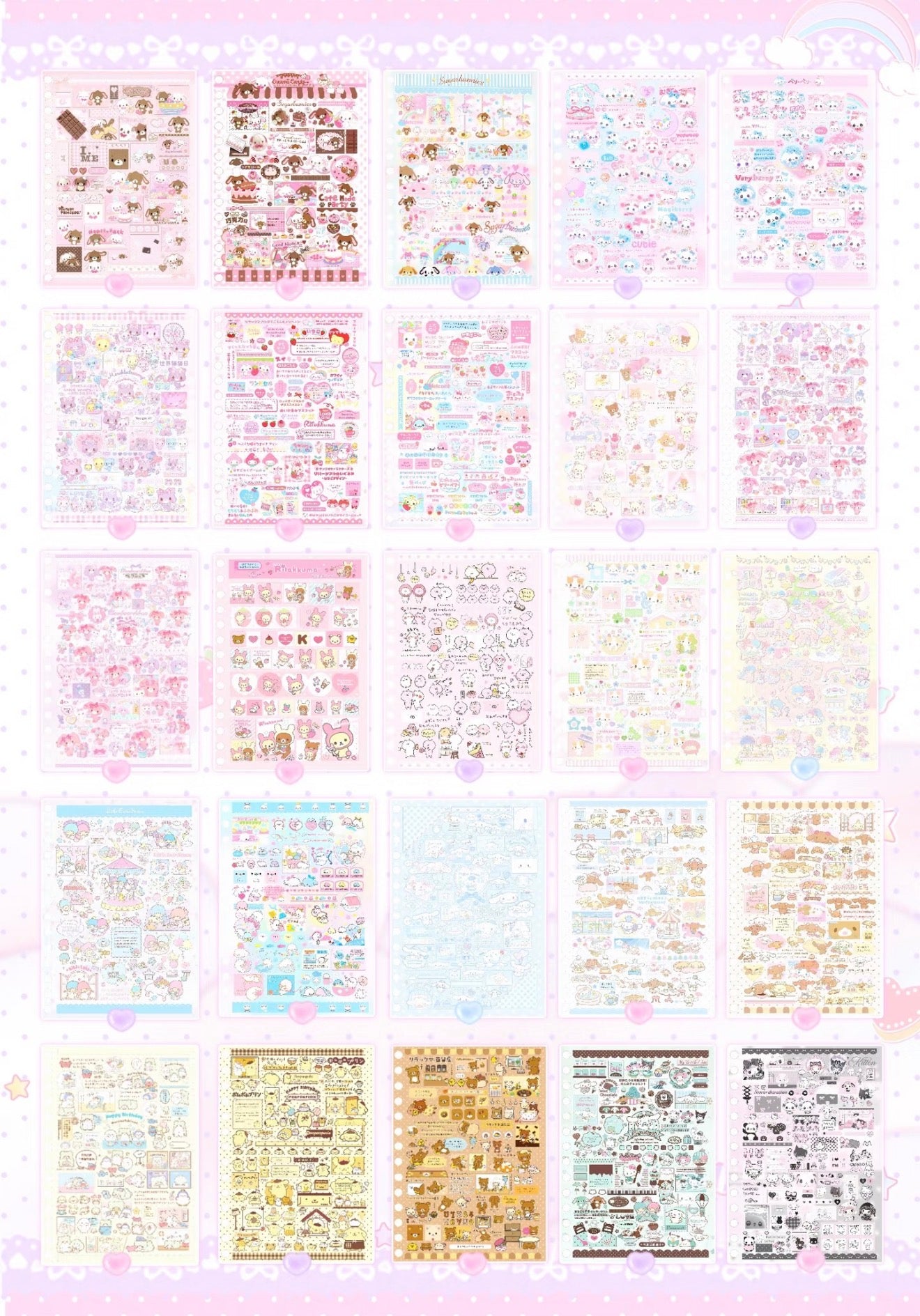 {c-贴纸书} 45p sugarbunnies amusement park sticker book