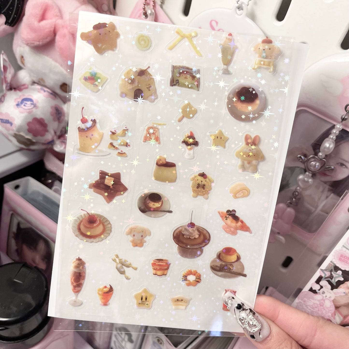 {HRTSTICKER} pompompurin’s life