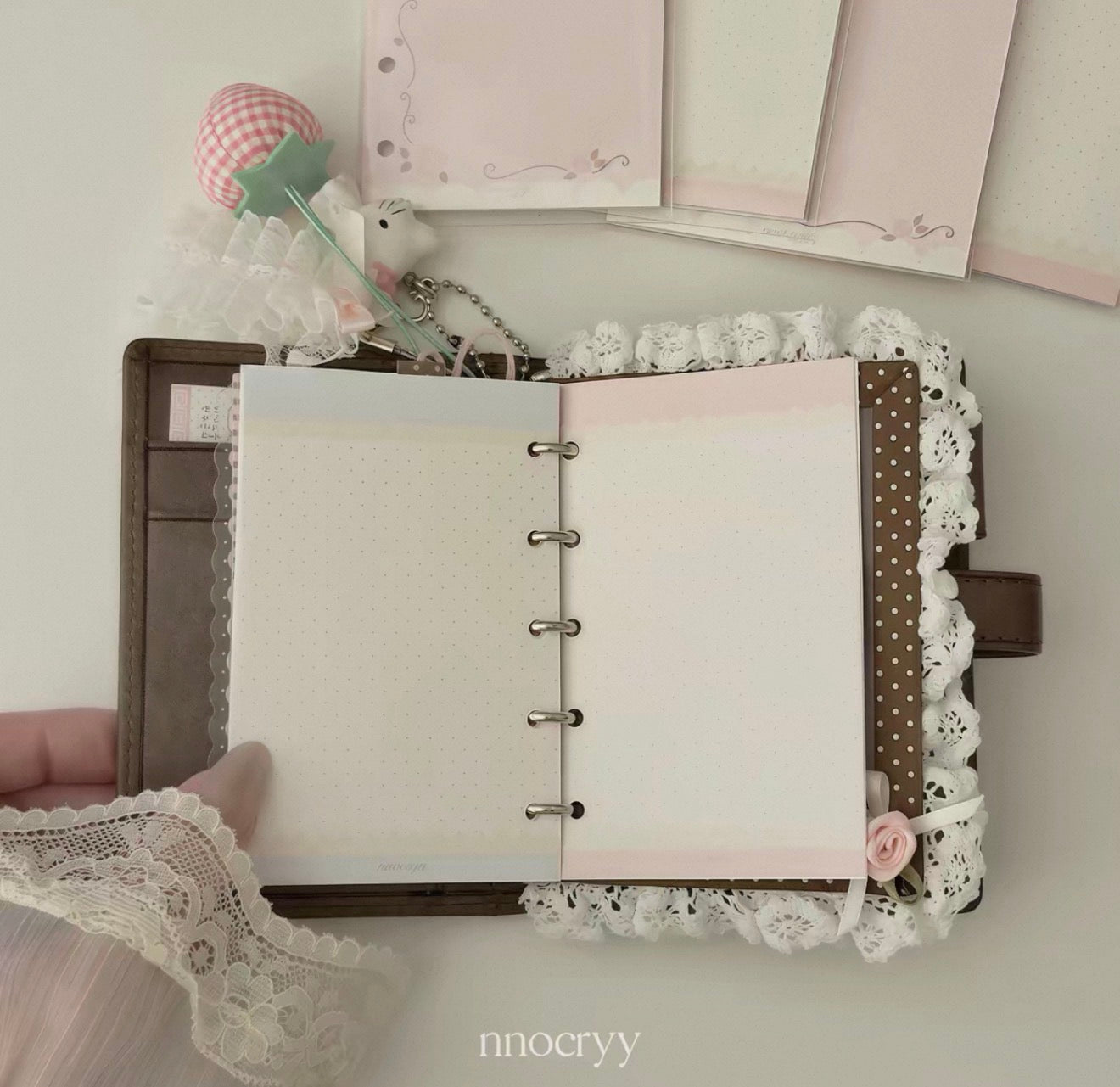 {nnocryy} m5/a7 cream rose refill set