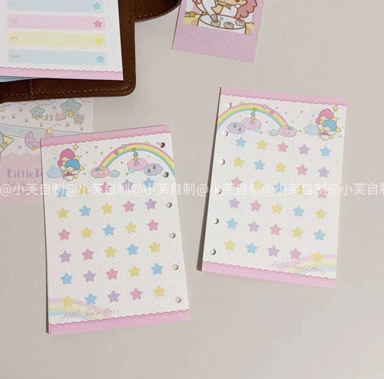{byfufu} little twin stars rainbow a7/m5 refill
