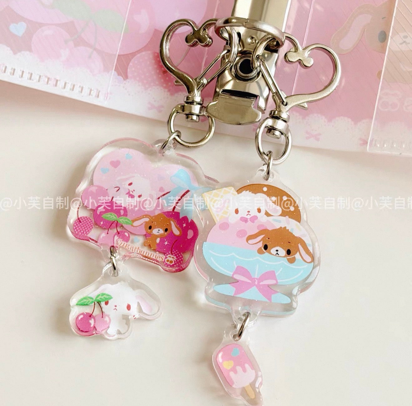 {byfufu} sugarbunnies dessert acrylic keychain
