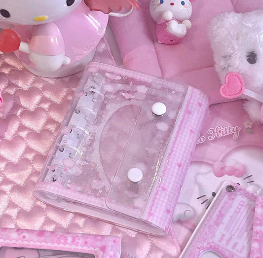 {yummylist} m5 glitter heart cloud binder