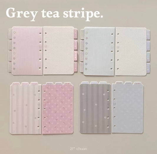 {21chuan} m5/a7 grey tea stripe refill set