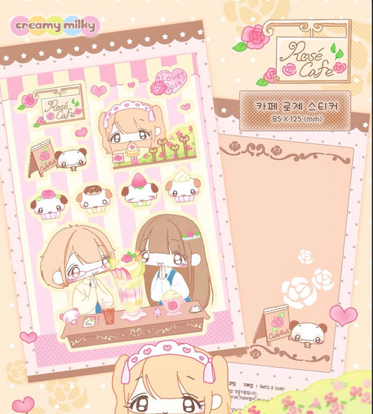 {creamy milky} cafe rose