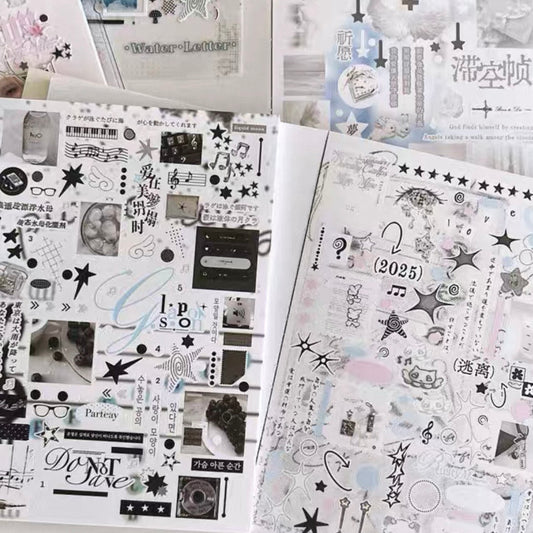 {c-贴纸书} 32p light sleep diary sticker book