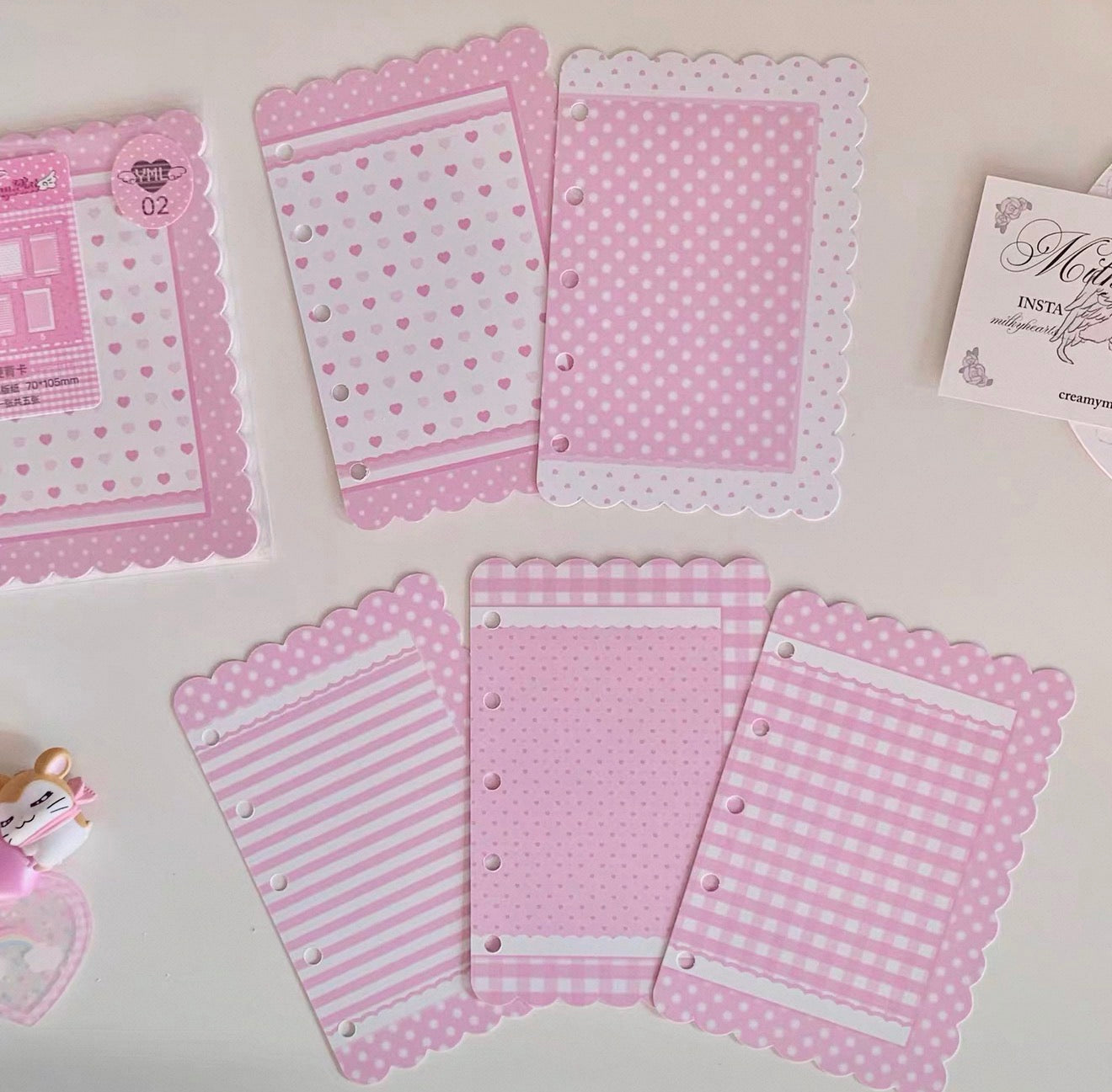 {yummylist} m5 3 types shaped refill set