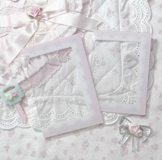 {DearDoris} m5/a7 rose thick acrylic clear insert