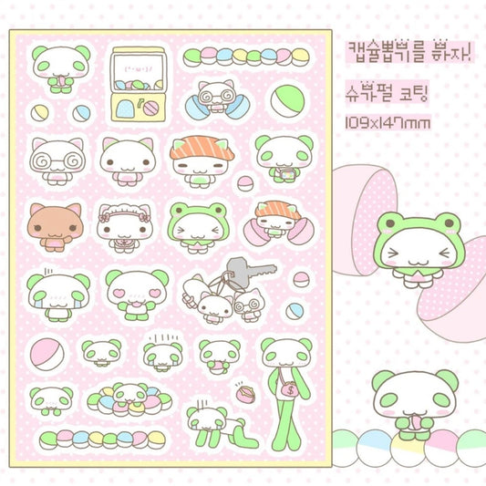 {wanso club} let’s play gashapon!