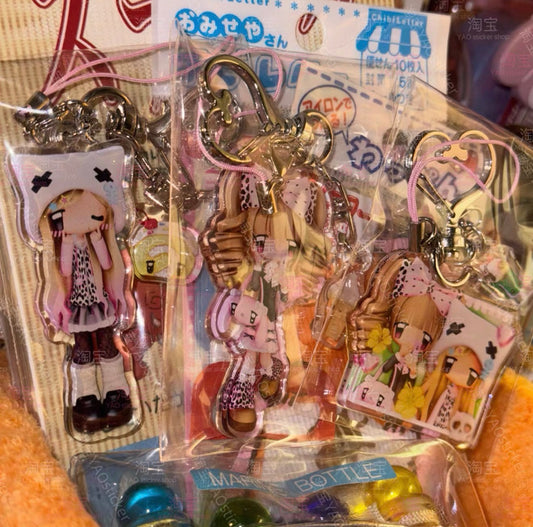 {YAO} hot spicy girl acrylic keychain