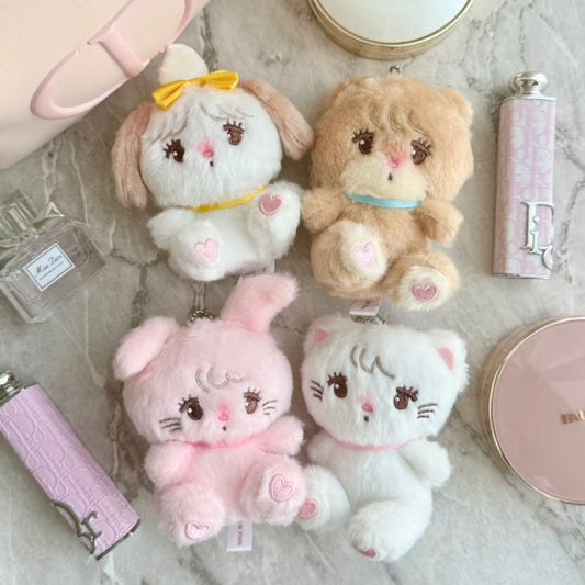 {JAPAN} mikko plush keyring gashapon