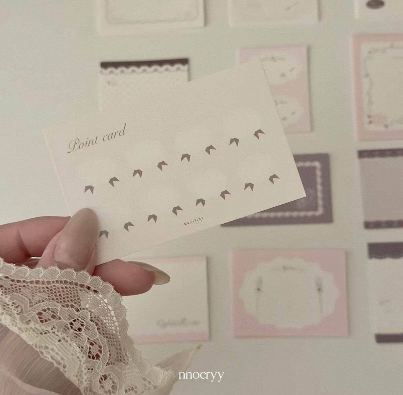 {nnocryy} tea party note set