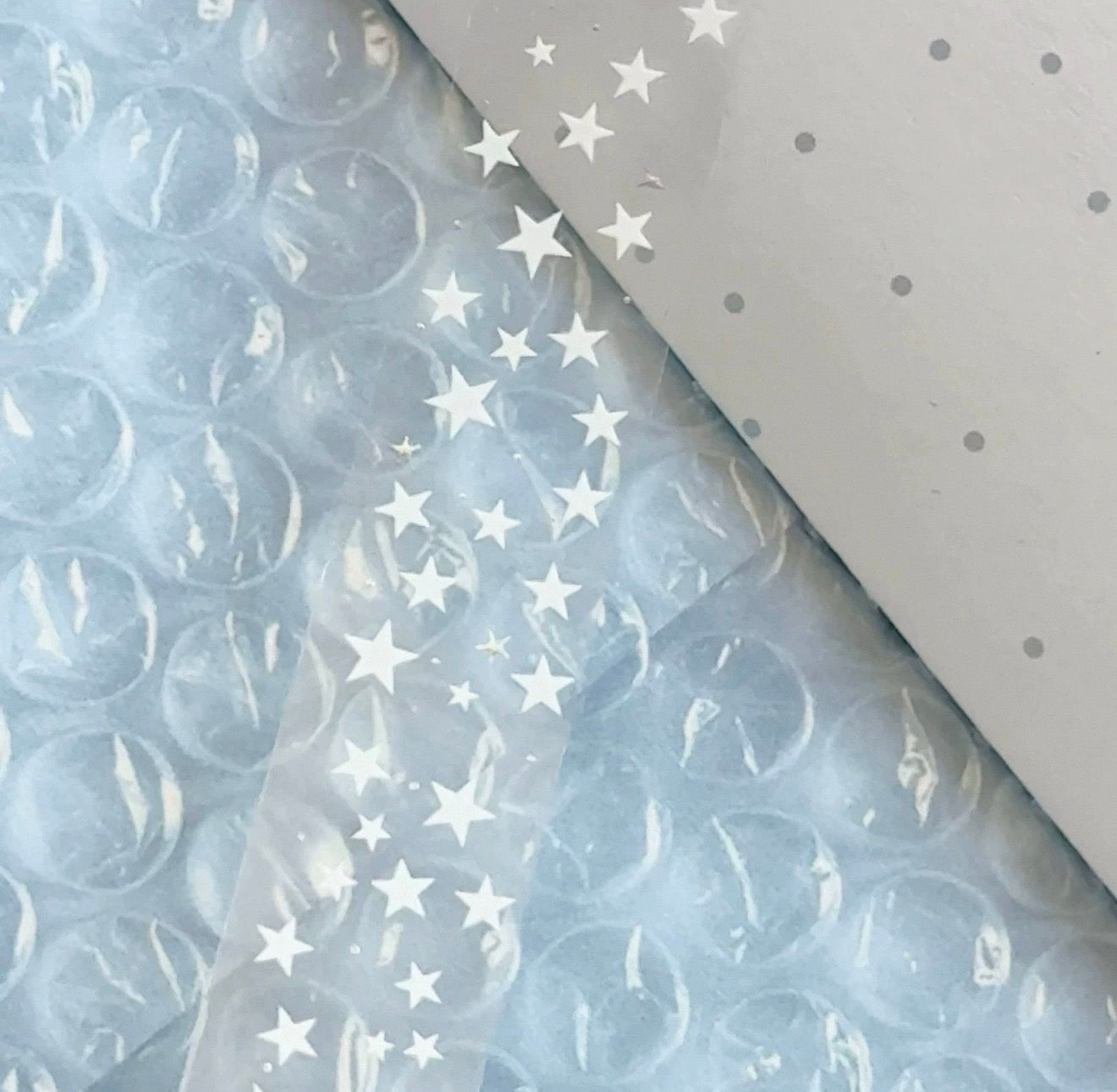 {intomyvibe} white star pet tape