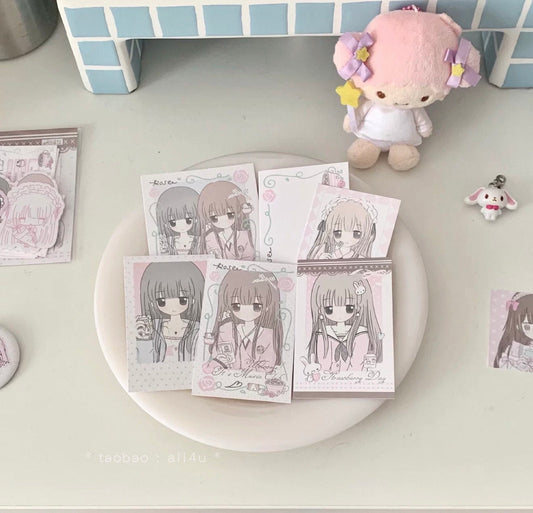 {all4u} flower letter card set