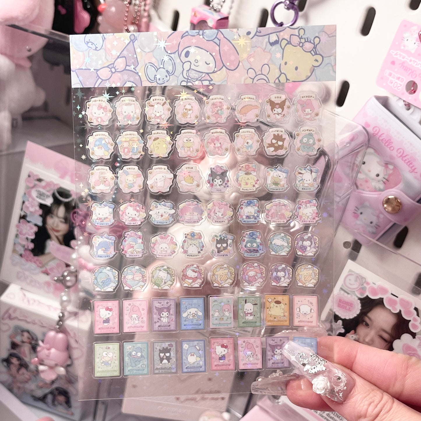 {c-艺术家} little sanrio cards