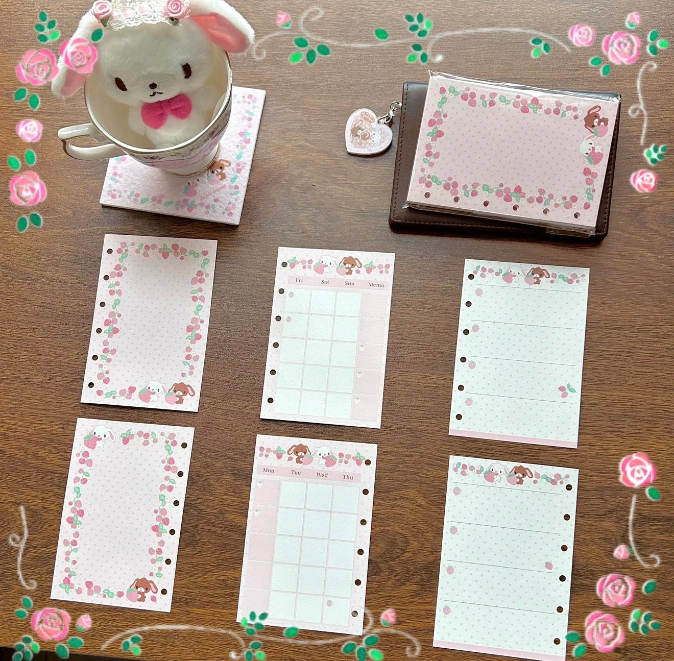 {homemade chestnut} sugarbunnies strawberry vine m5/a7 refill set