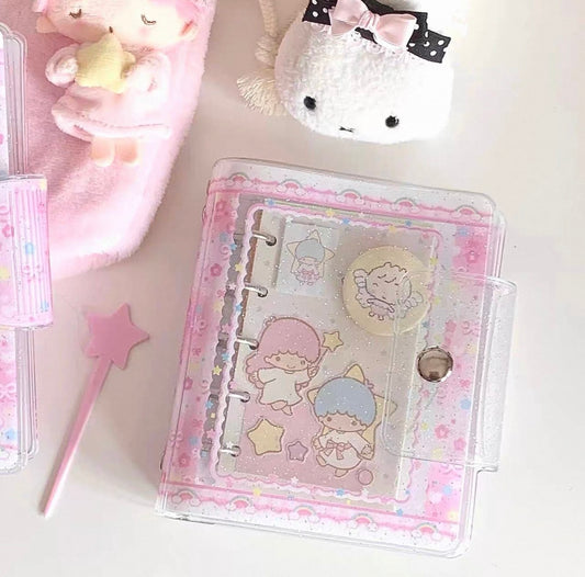 {yummylist} m5 glitter little rainbow binder