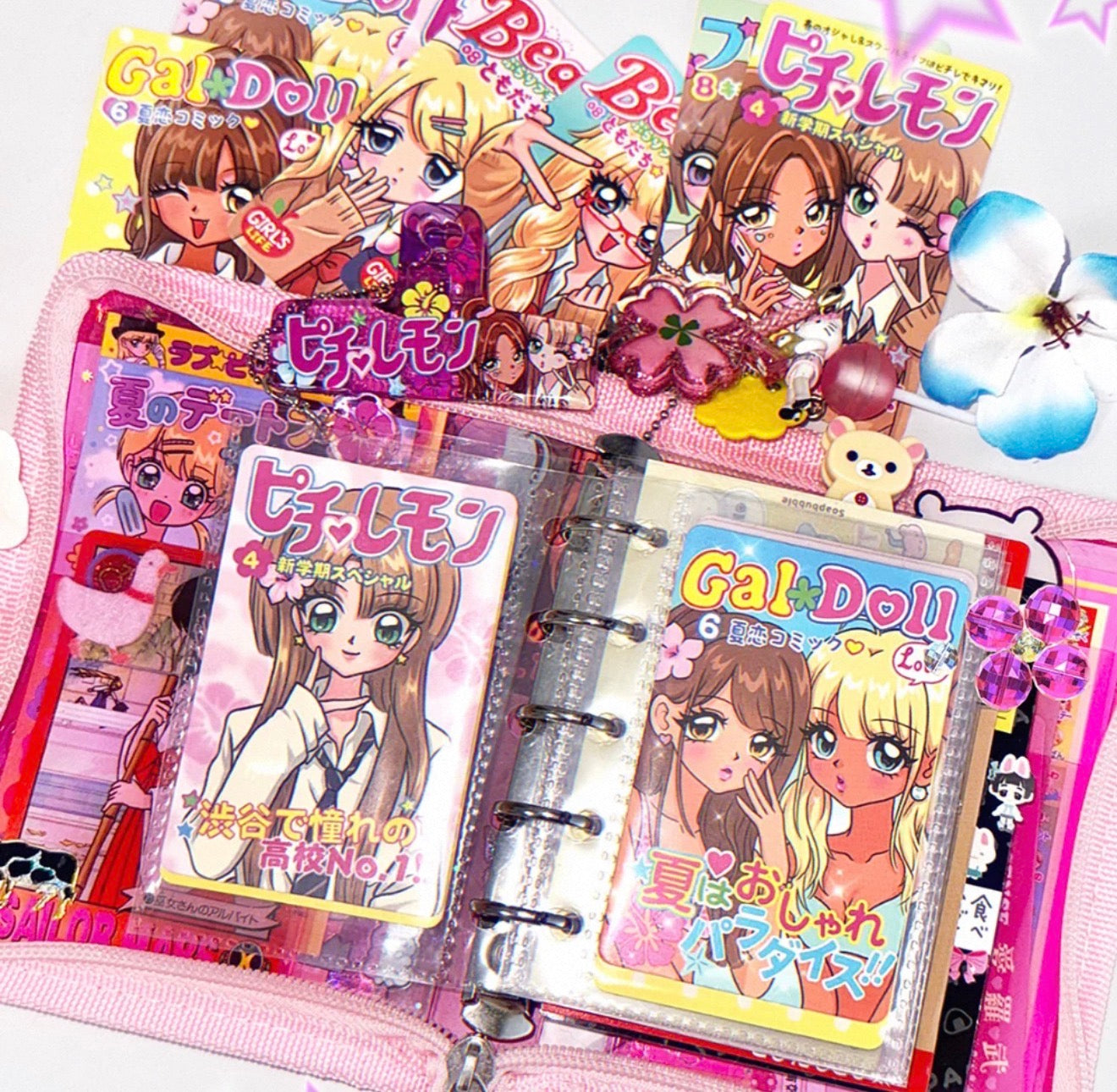 {sanwenmao} gal doll card set