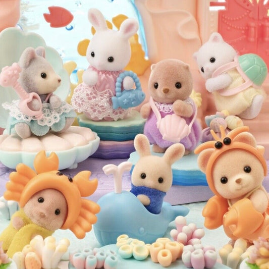 {JAPAN} sylvanian families baby seashore friends blind bag