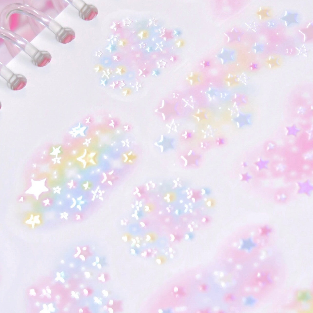 {pearly button} dream fairy dust kiss cut tape